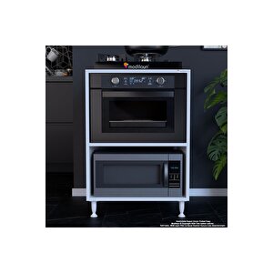 Loya 59,6 X 87,4 X 56 Cm Set Üstü Ocak Ve Ankastre Fırın Dolabı