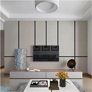 20 Mm X 2800 Mm Siyah Sibu Aynalı Pleksi Şerit Mobilya Süsü