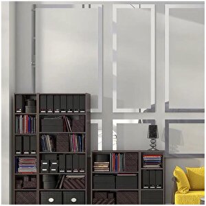 30 Mm X 2800 Mm Gümüş Sibu Aynalı Pleksi Şerit Mobilya Süsü