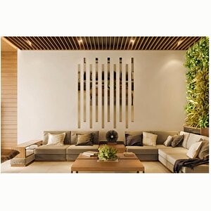 30 Mm X 2800 Mm Bronz Sibu Aynalı Pleksi Şerit Mobilya Süsü