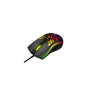 Oyuncu Mouse Mekanik Rgb 7 Tuşlu Drag Click 3600 Dpi Gaming Mouse Oyuncu Mouse Makrolu Örgü Kablo