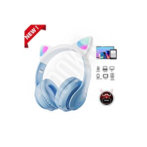 Toygo Kedi Kulaklık Pro 5.3 Akıllı Rgb Led Detaylı Bluetooth Kablosuz Kulaklık Çocuk