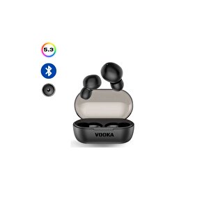 Bluetooth Kulaklık Kulakiçi Çift Mikrofonlu Tuşlu Yeni Nesil Kablosuz Kulaklık Earbuds Earphone 5.3