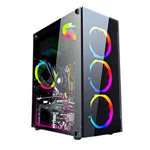 Dr15 Intel Core I5-3470 23.8" 16 Gb Ram 256 Gb Ssd 1 Tb Hdd 4 Gb Rx550 Curved Freedos Masaüstü Oyun Bilgisayarı