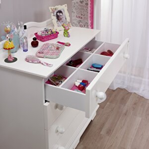 Classy Beyaz Genç Odası Şifonyer Beyaz