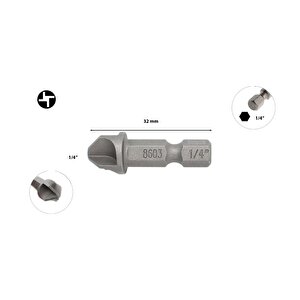 Torq-set Uçlu Bits 1/4" X 32mm Cb/860314