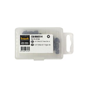 Torq-set Uçlu Bits 1/4" X 32mm Cb/860314