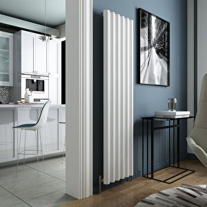 Odessa Aluminyum Radyatör 180x55cm Kumlu Beyaz