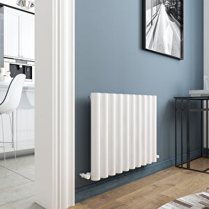 Odessa Aluminyum Radyatör 60x79cm Kumlu Beyaz