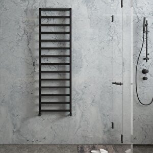 Burton Aluminyum Havlupan 160x48 Cm Kumlu Siyah