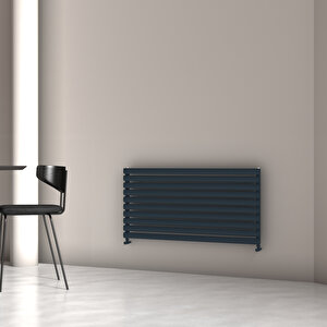 Tallis Xl Yatay Alüminyum Radyatör Modern Tasarım Antrasit 59x120 Cm