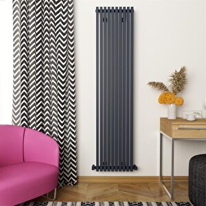 Sophia  Aluminyum Radyatör 180x41,5cm Kumlu Antrasit
