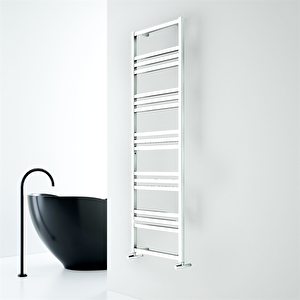Frame Aluminyum Havlupan 127.6x50cm Kumlu Beyaz