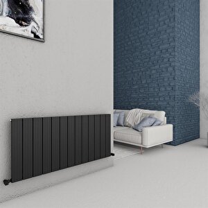 Chambord Aluminyum Radyatör 60x129,5cm Kumlu Siyah