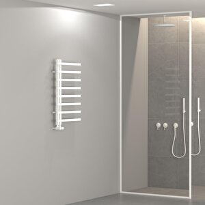 Terra L Aluminyum Havlupan 80x50cm Kumlu Beyaz