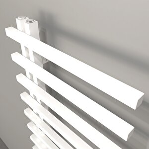 Terra L Aluminyum Havlupan 80x50cm Kumlu Beyaz