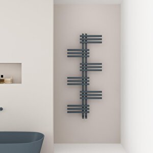 Unico Aluminyum Havlupan 129,6x50cm Kumlu Antrasit