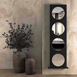 Circles Aluminyum Radyatör Kumlu Siyah