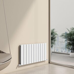 Chambord Double Aluminyum Radyatör 60x109,5cm Kumlu Beyaz