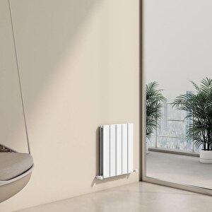 Chambord Double Aluminyum Radyatör 60x49,5cm Kumlu Beyaz