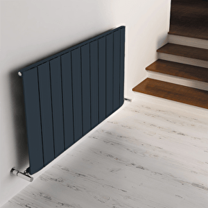 Slim Aluminyum Radyatör 60x66cm Kumlu Antrasit