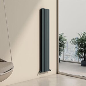 Chambord Double Aluminyum Radyatör 180x29,5cm Kumlu Antrasit