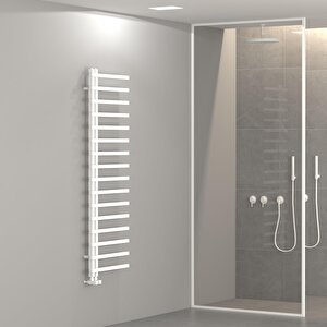 Terra L Aluminyum Havlupan 160x50cm Kumlu Beyaz
