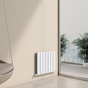 Chambord Double Aluminyum Radyatör 60x69,5cm Kumlu Beyaz