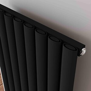Tallis Aluminyum Radyatör 60x95cm Kumlu Siyah