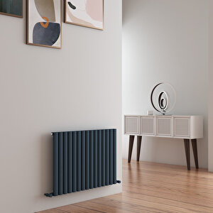 Tallis Aluminyum Radyatör 60x89cm Kumlu Antrasit