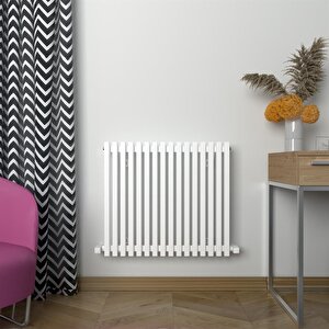 Sophia  Aluminyum Radyatör 600x66,7cm Kumlu Beyaz