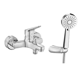 Eca Spylos Banyo Bataryası + Eca Fırat Mafsallı Duş Seti Banyo Üst Takımı