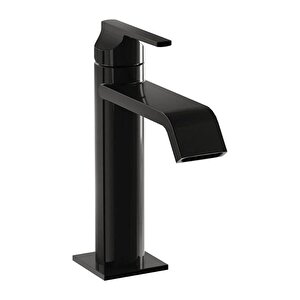 Vitra Suit Lavabo Bataryası Parlak Siyah A4281639 Gümüş