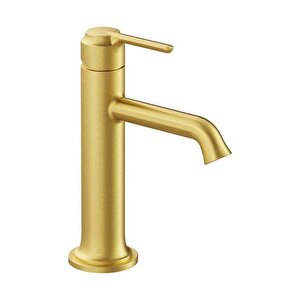 Vitra Origin Classic Lavabo Bataryası Üstten Kumandalı Fırçalı Altın A4288025 Gümüş