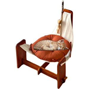 Havzoria Çam Ağacı Kedi Berjeri - Hamak Beşik - Kedi Evi - Kedi Salıncağı - Kedi Yatağı - Oyun Alanı