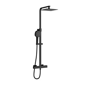 Artema Aquaheat Bliss S 230 Duş Sistemi Mat Siyah A4720236