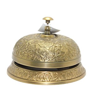 Pi̇ri̇nç İşlemeli̇ Resepsi̇yon Zi̇li̇, Altın, 17x13
