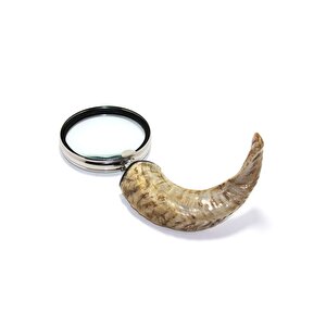 Pi̇ri̇nç Boynuz Sapli Büyüteç, 30x13