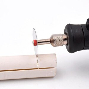 Mini Gravür Dremel Daire Testere Seti Kesme Rötüş Çelik Plastik Ahşap Kesim Hassas Kesi 7 'li Set