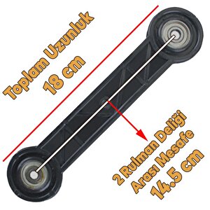 Beşik Sallama Aparatı Siyah 14.5 Cm