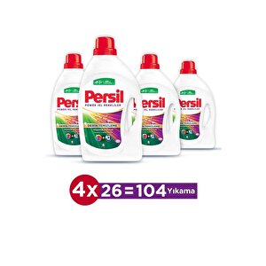 Persil Sıvı Çamaşır Deterjanı 4 X 1690 Ml (104  Yıkama) Color