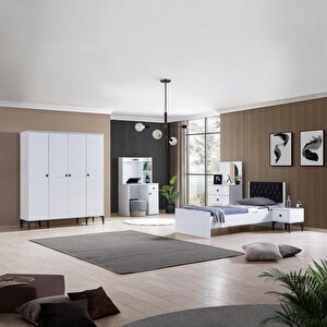 White 4'lü Genç Odası Takımı