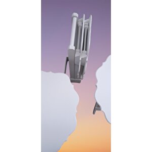 Çanta Zigon 90094 Sehpa Yonca Takım Model Ahşap Mdf Parlak Beyaz Lake Renk Elyapı