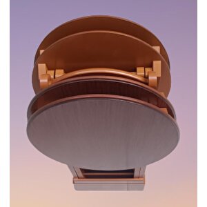 Çanta Zigon Oval 90135 Dörtlü Model Ahşap Mdf Parlak Ceviz Lake El Yapımı