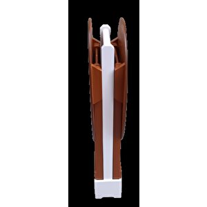 Çanta Zigon 90124 Sehpa Oval Model İkili Takım Ahşap Mdf Ceviz Renk Uyumu El Yapı