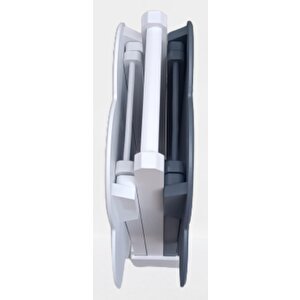 Çanta Zigon 90101 Papatya  Model 2li Tk Ahşap Mdf Beyaz-gri Renk Uyum El Yapım