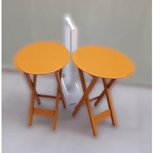 Çanta Zigon 90120 Sehpa Oval Model İkili Takım Mdf Hardal Renk Uyumu El Yapımı