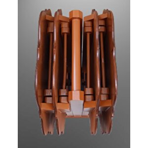 Çanta Zigon 90093 Yonca Takım Dörtlü Model Ahşap Mdf Parlak Ceviz Renk El Yapım
