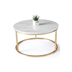 Ni̇l Orta Sehpa, Gold Marmo