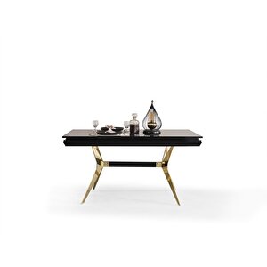 Masarati̇ Gold Açilir Masa+6 Sandalye